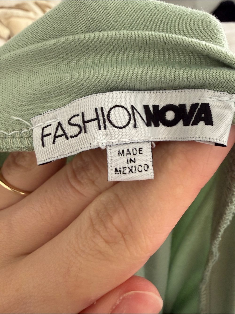 Light Green Women’s Ruched Set - Picture 5 of 7